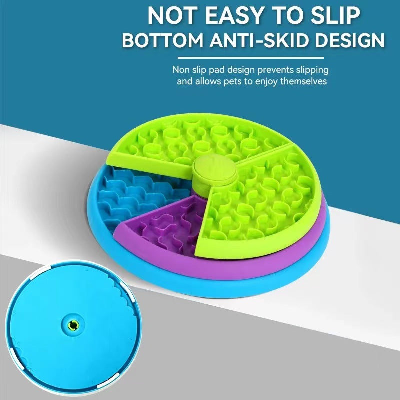 Three-Layer Rotating Treat Puzzle