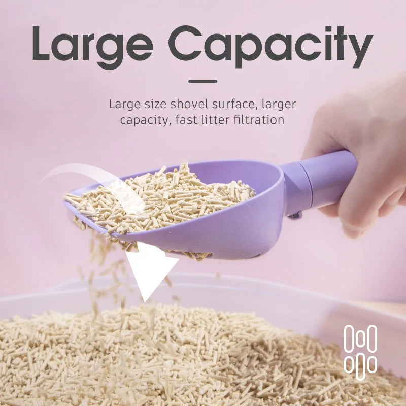 Cat Litter Scoop with Storage Holder