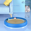 Round Cat Scratcher with Ball Track