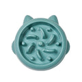 Patterned Slow-Feeder Dog Bowl