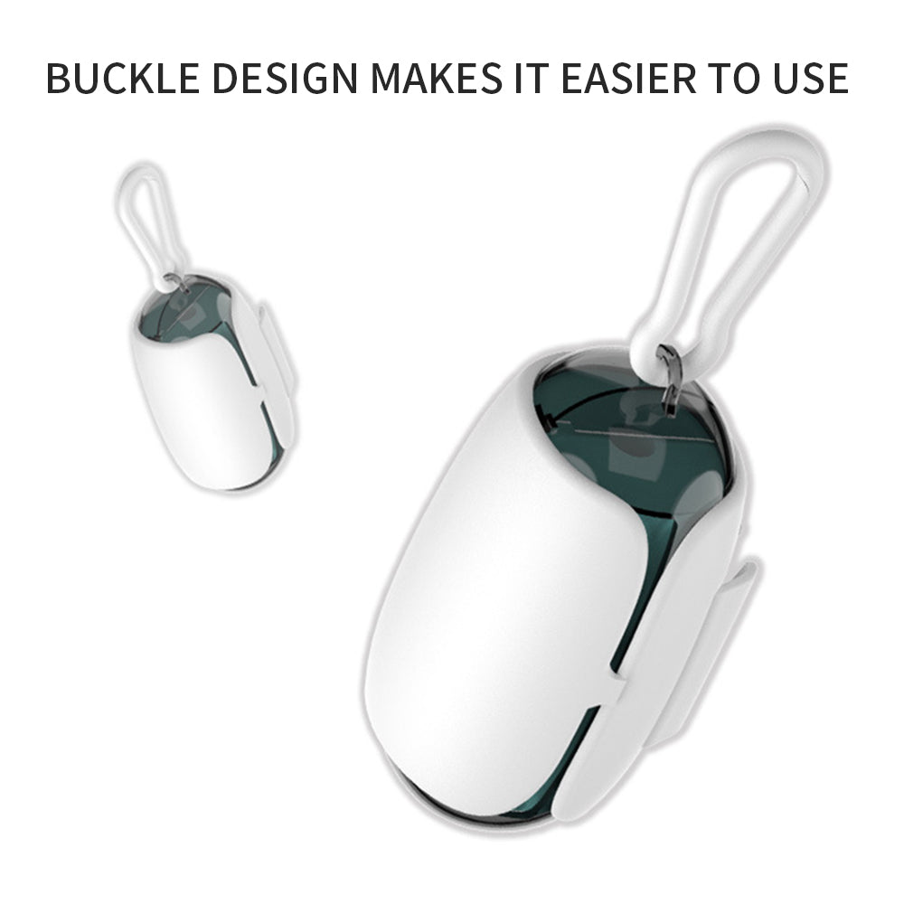 Clip-On Dog Waste-Bag Dispenser
