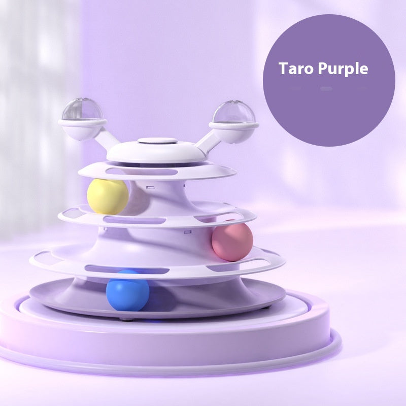 Four-Level Cat Ball Track