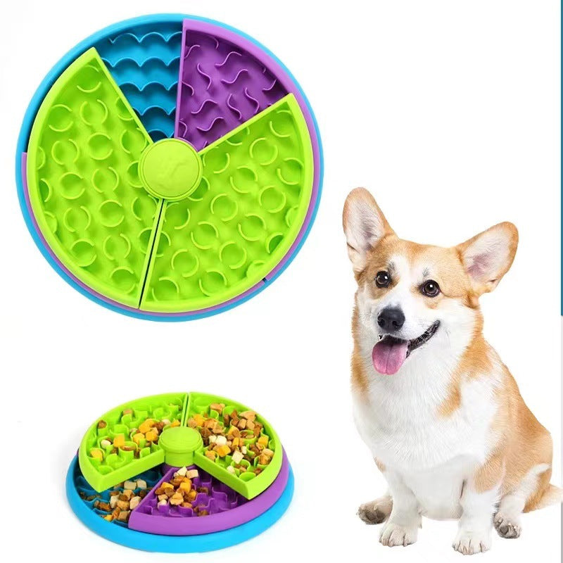 Three-Layer Rotating Treat Puzzle