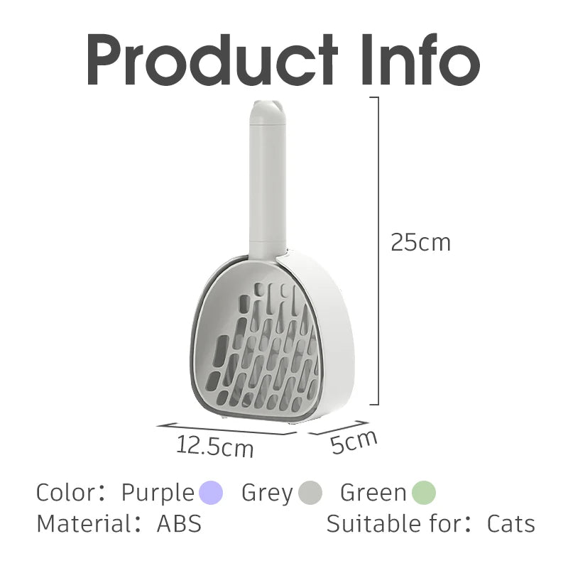 Cat Litter Scoop with Storage Holder