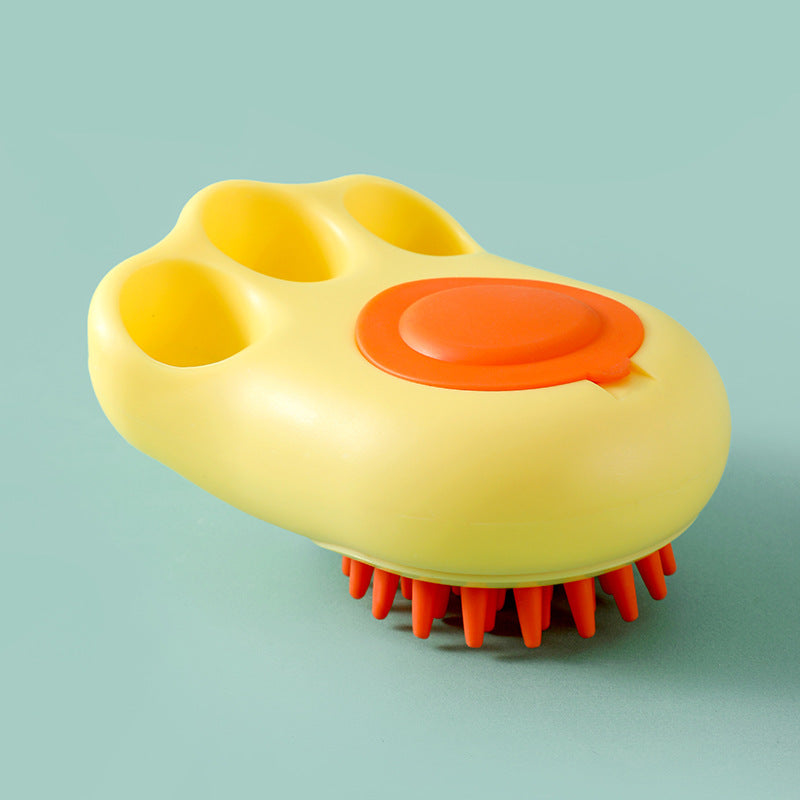 Paw-Shaped Pet Bath Brush