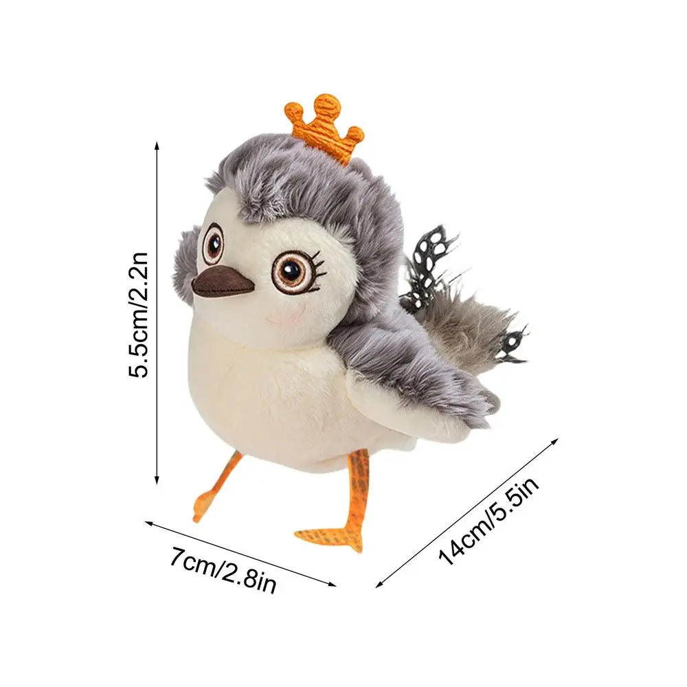 Flying Flapping Bird with Catnip Realistic Interactive Cat Feather Toys Soft and Cozy Kitten Toys Flapping Bird for All Breeds
