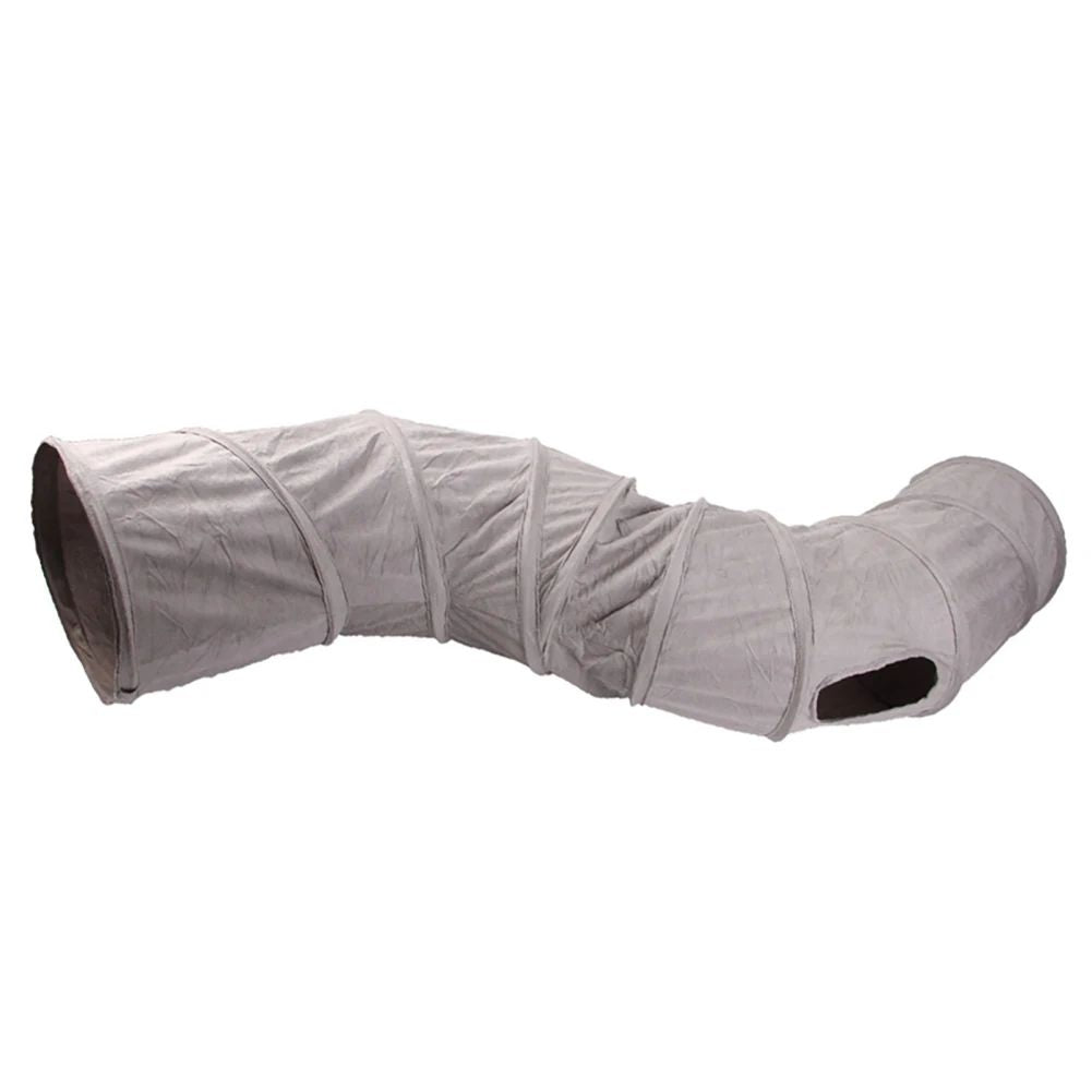 S-Shaped Collapsible Cat Tunnel