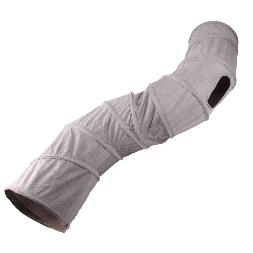 S-Shaped Collapsible Cat Tunnel