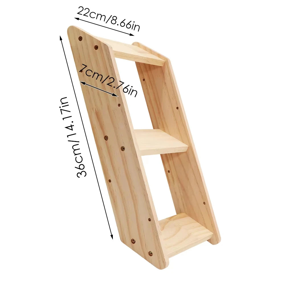 Wall Mounted Cat Shelves Set Moon Shape Hammock Star Perches Climbing Steps Cat Furniture for Kitten Cats Indoor Rest Playing Sleeping