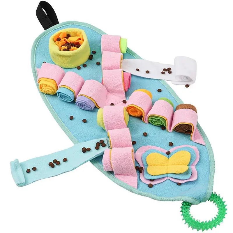 Snuffle Mat for Dogs Washable Dog Sniffing Toys Dog Mat Nasal Congestion Pad Brain Stimulation Toy Training Mat for Pets
