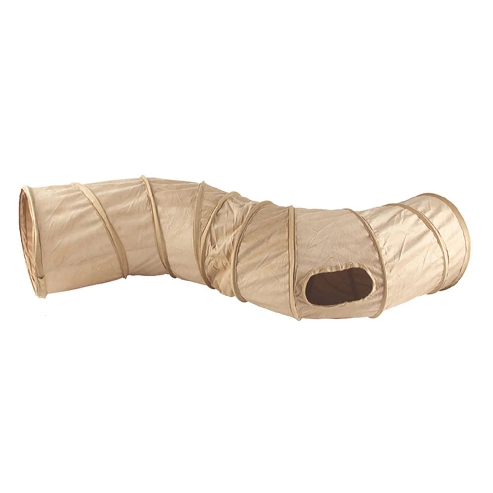 S-Shaped Collapsible Cat Tunnel