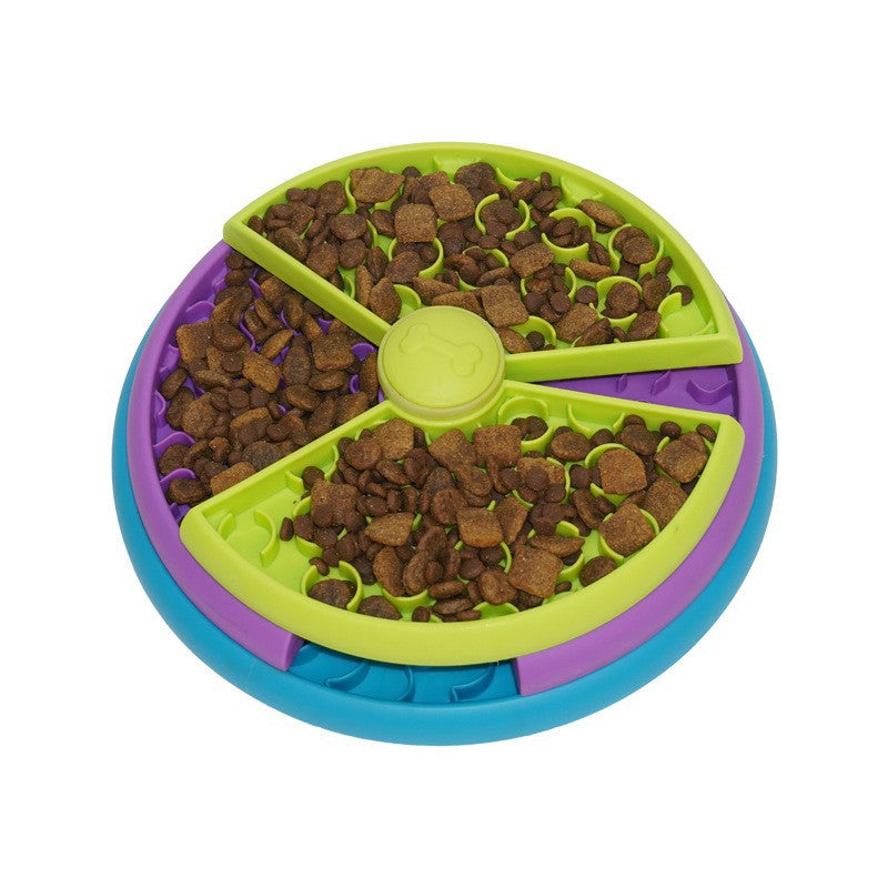 Three-Layer Rotating Treat Puzzle